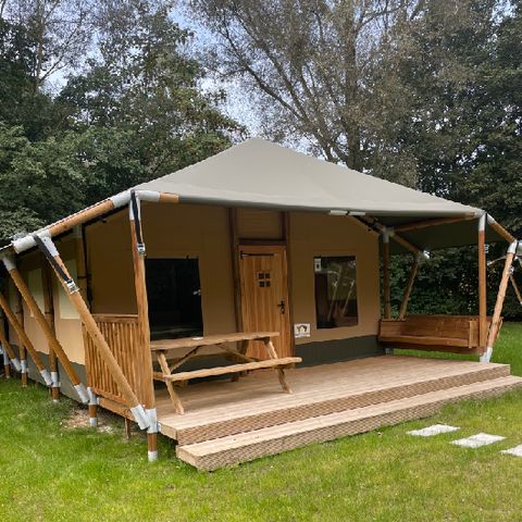 Safarizelt 6 Personen - Glamping Familie