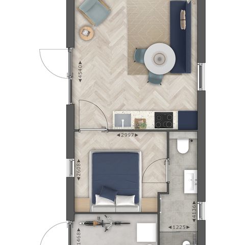 Lodge 2 personen - Wasserlodge mit Whirlpool
