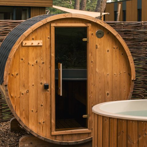 Lodge 2 personen - Mit Whirlpool und Sauna