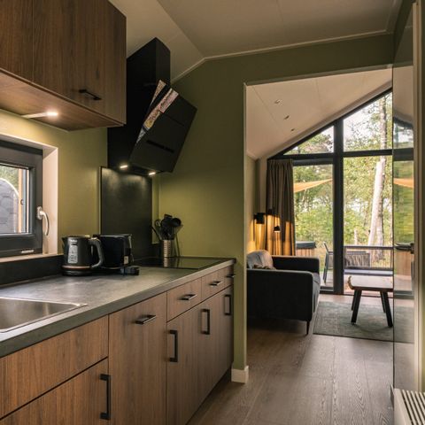 Lodge 6 personen - Waldhaus mit Whirlpool und Sauna