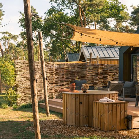 Lodge 6 personen - Waldhaus mit Whirlpool und Sauna