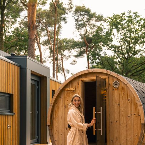 Lodge 6 personen - Waldhaus mit Whirlpool und Sauna
