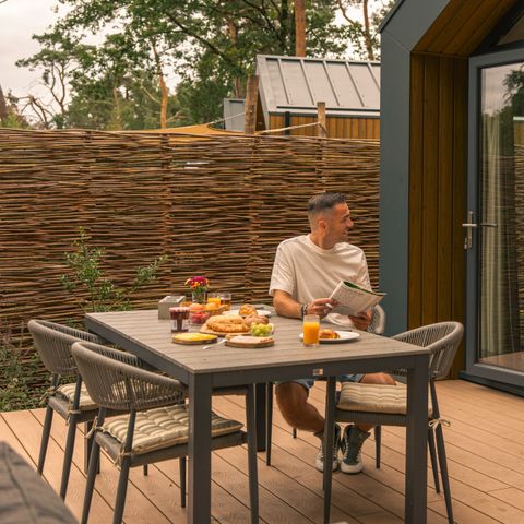 Lodge 4 personen - Waldhaus mit Whirlpool und Sauna