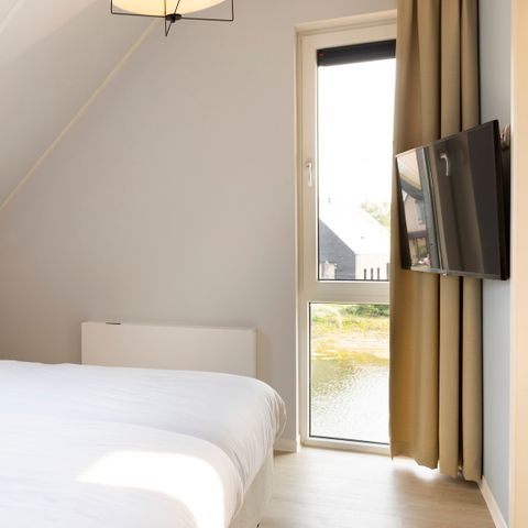 Bungalow 6 Personen - Durchlass Schwarzschwanzschnepfe Wasser