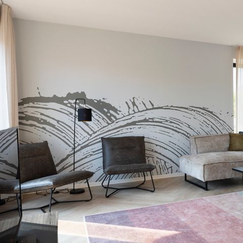 Bungalow 6 Personen - Durchlass Schwarzschwanzschnepfe Wasser