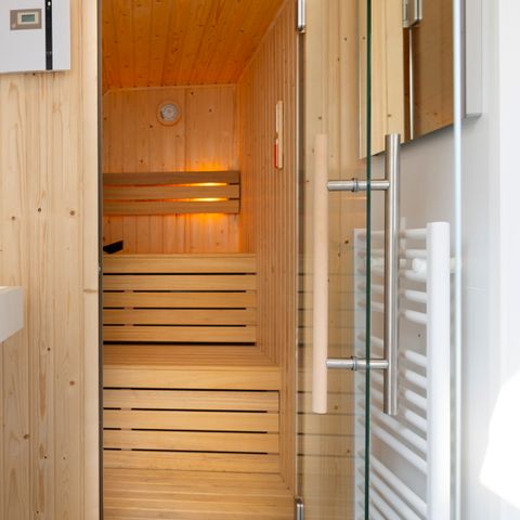 Bungalow 6 Personen - Durchlass Schwarzschwanzschnepfe Wasser