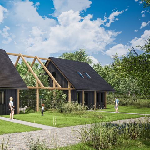 FERIENHAUS 4 Personen - Gartenblick Haustierfreundlich
