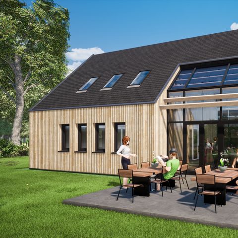 FERIENHAUS 20 Personen - Hochwasserschuppen