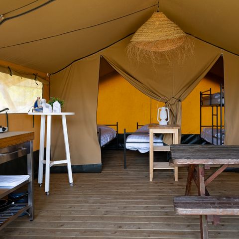 Safarizelt 4 Personen - Heeg