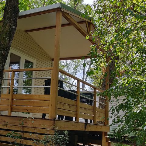 Mobilheim 4 Personen - Komfort 2 Zimmer