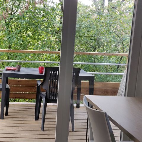 Mobilheim 4 Personen - Komfort 2 Zimmer