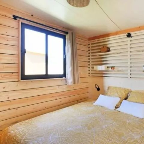 Mobilheim 5 Personen - Cottage Pantaïa 3 Zimmer 5 Personen Klimatisiert + TV + Jacuzzi