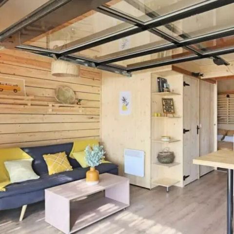 Mobilheim 5 Personen - Cottage Pantaïa 3 Zimmer 5 Personen Klimatisiert + TV + Jacuzzi