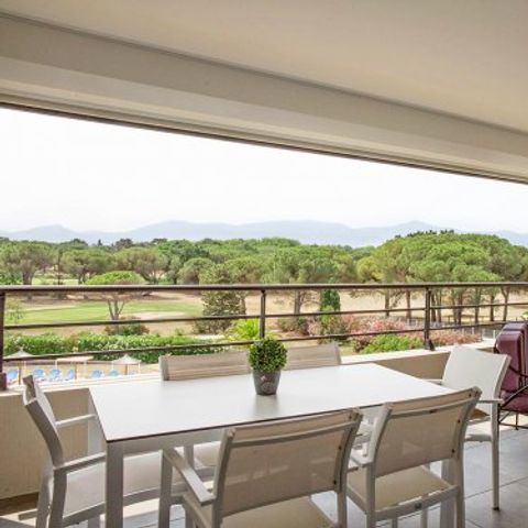 Wohnung 6 personen - Wohnung 6 Personen - 2 Schlafzimmer - Ausblick Swimmingpool & Golf - Loggia (36P)