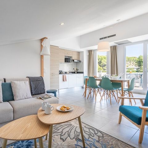 Apartement 6 Personen - 2 Schlafzimmer - Duplex - Terrasse
