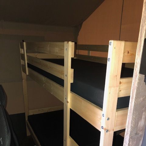 Safarizelt 4 Personen - einschließlich sanitärer Einrichtungen