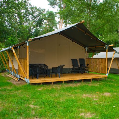 Safarizelt 6 Personen - einschließlich Toilette