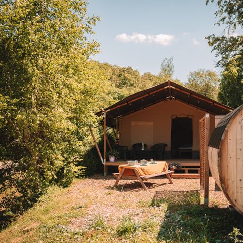 Safarizelt 6 Personen - Sauna