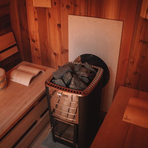 Safarizelt 6 Personen - Sauna