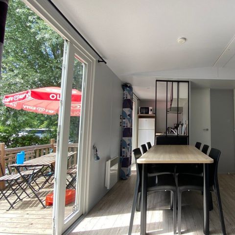 Mobilheim 6 Personen - Luxus-Mobilheim