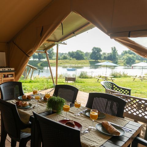 SafariZelt 6 Personen - Prämie Maaszicht