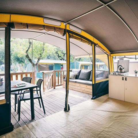 Safarizelt 6 personen - Lodgetent Urlaub