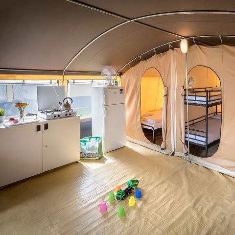 Safarizelt 6 personen - Lodgetent Urlaub