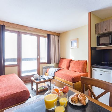 Apartement 4 Personen - Valmeinier Ours Blanc
