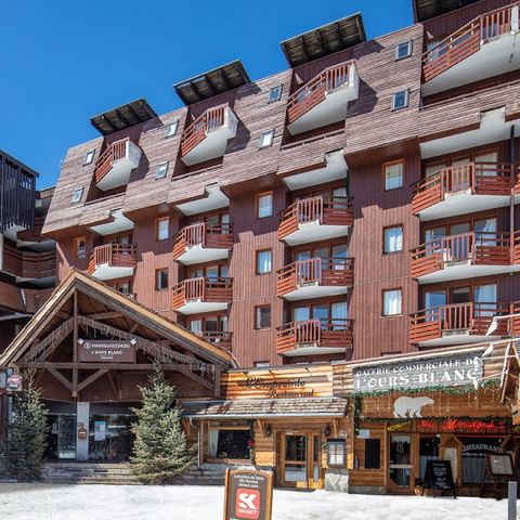 Apartement 4 Personen - Valmeinier Ours Blanc