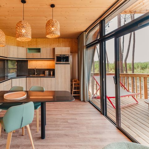 AUßERGEWÖHNLICHE UNTERKUNFT 4 Personen - Haus in den Bäumen 4 Personen