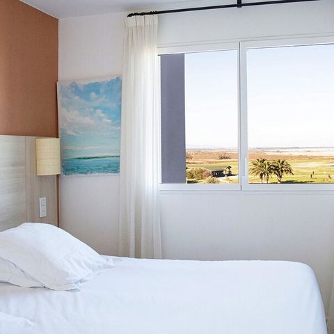 Wohnung 4 personen - -1 Schlafzimmer-Terrasse/Loggia geräumig-Blick auf Teich/Golf