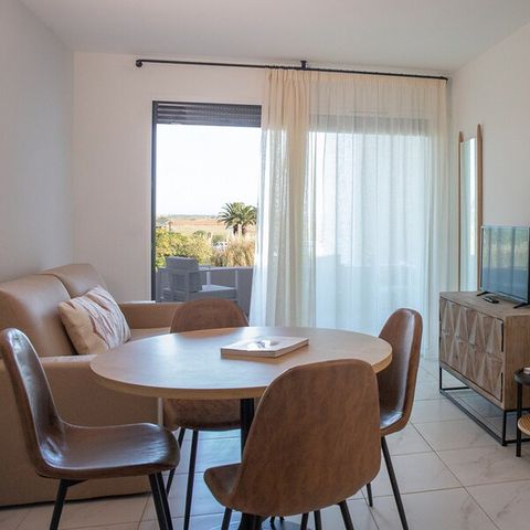 Wohnung 4 personen - 1 Schlafzimmer - Balkon - Blick auf den Golfplatz