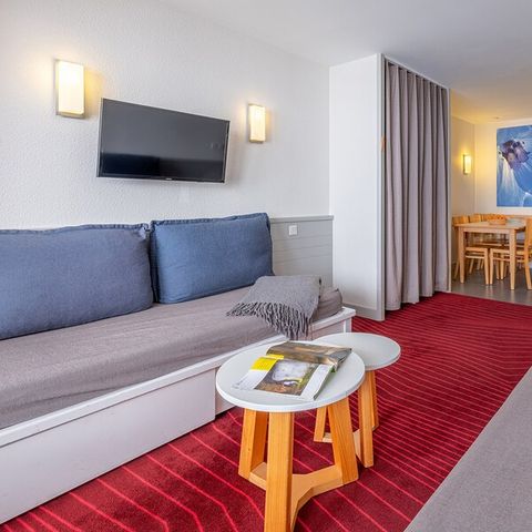 Wohnung 6 personen - 1 SCHLAFZIMMER - 1 SCHLAFBEREICH - BERGBLICK