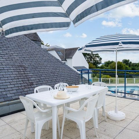Wohnung 8 personen - - 2 Schlafzimmer + 1 Schlafalkoven - Terrasse - Südlage