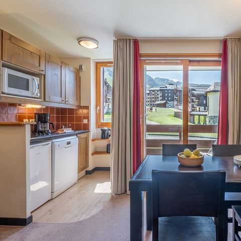 Wohnung 4 personen - 1 Schlafzimmer - Bergblick