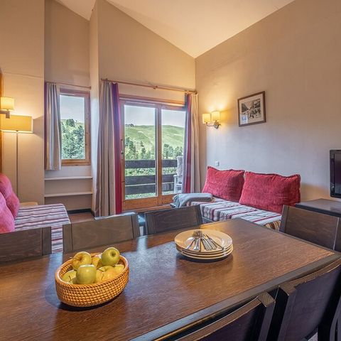 Wohnung 8 personen - 2 Zimmer + 1 Schlafbereich - Bergblick
