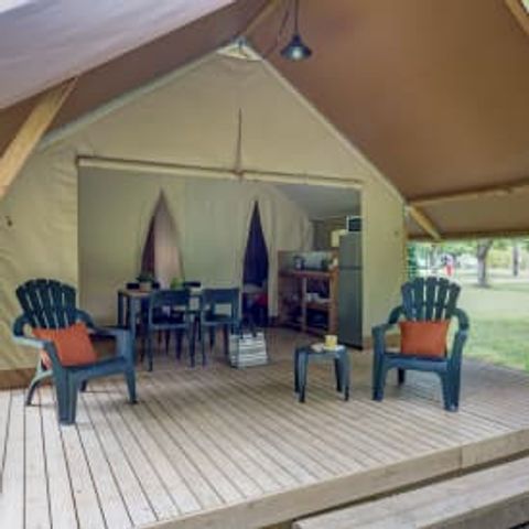 Safarizelt 5 Personen - Zelt Wood 5p 2ch **