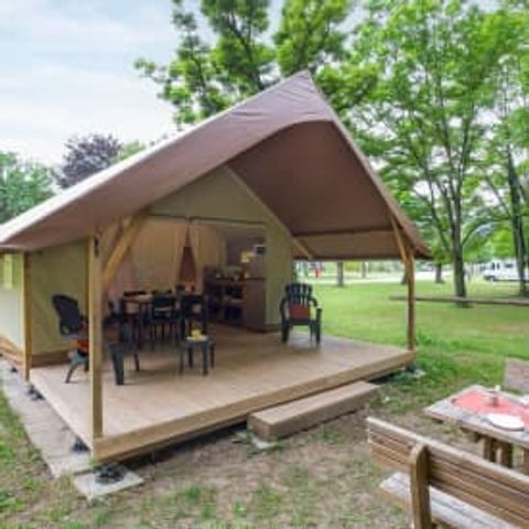 Safarizelt 5 Personen - Zelt Wood 5p 2ch **