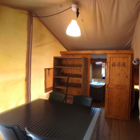 Safarizelt 6 Personen - inkl. privater sanitärer Anlagen