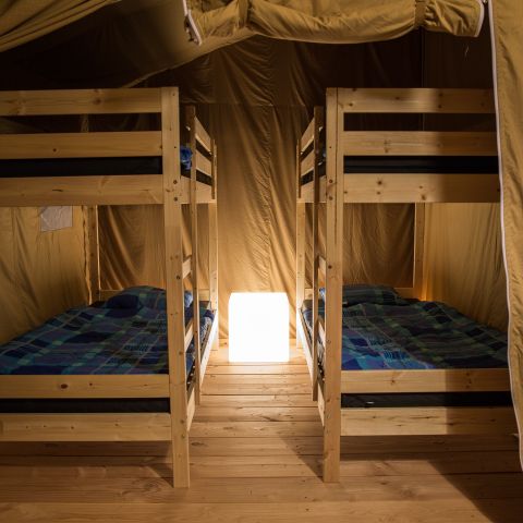 Safarizelt 6 Personen - inkl. privater sanitärer Anlagen