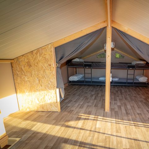 Lodge 6 personen - Luxuriöses Lodge-Zelt Belle Vue