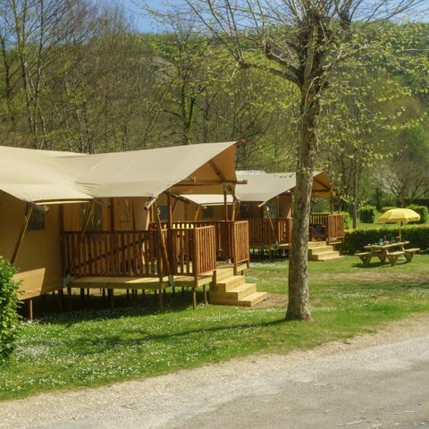 Safarizelt 8 Personen - Lodgetent Brive