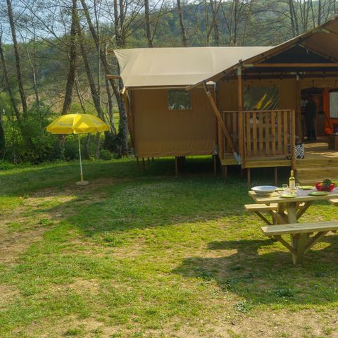 Safarizelt 8 Personen - Lodgetent Brive