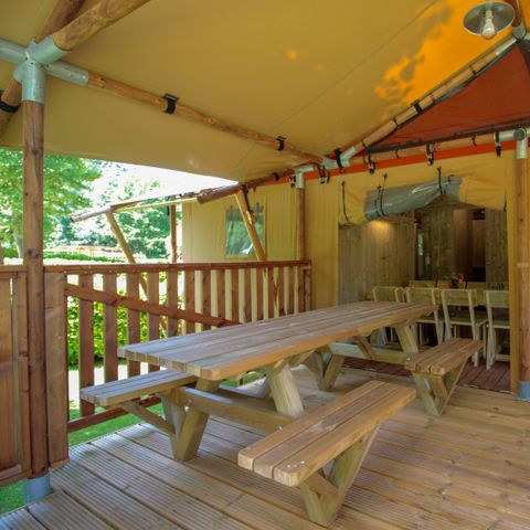 Safarizelt 8 Personen - Lodgetent Brive