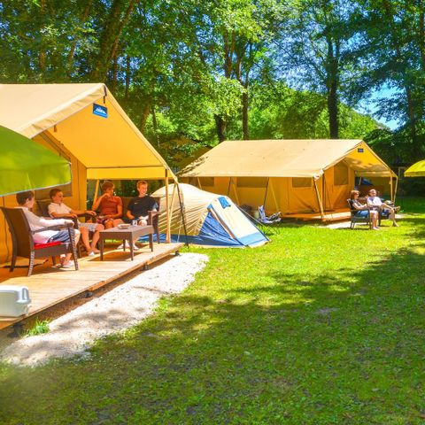 Safarizelt 8 personen - Übernachtung St. Emilion Deluxe
