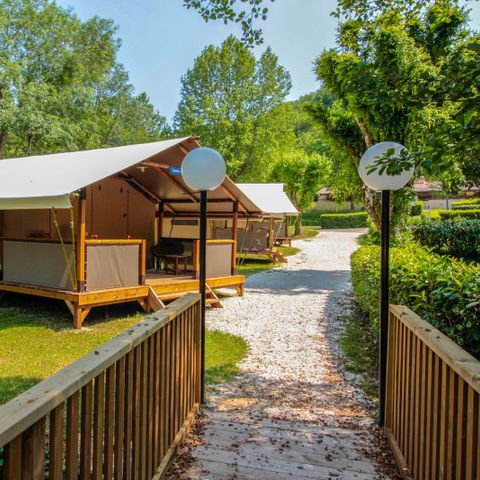 Safarizelt 5 Personen - Lodgetent Gourdon