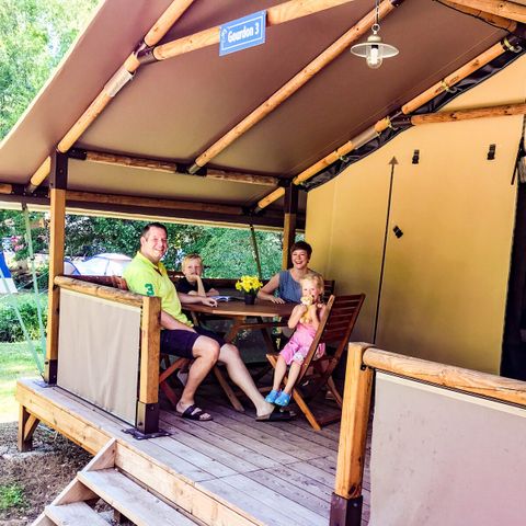 Safarizelt 5 Personen - Lodgetent Gourdon