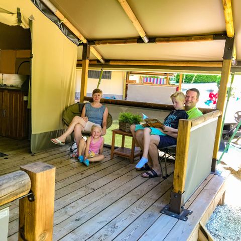 Safarizelt 5 Personen - Lodgetent Gourdon