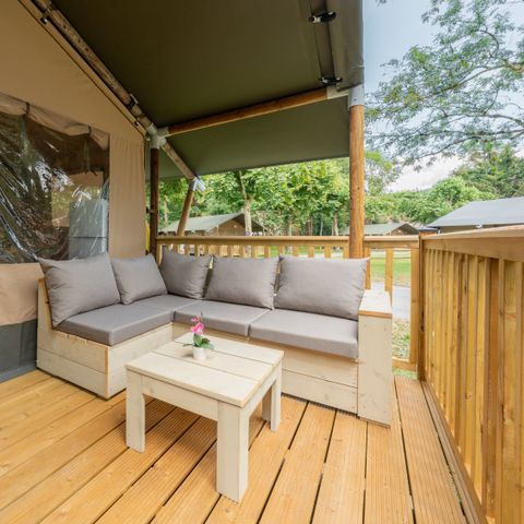 Safarizelt 6 personen - Übernachtung Bergerac Deluxe