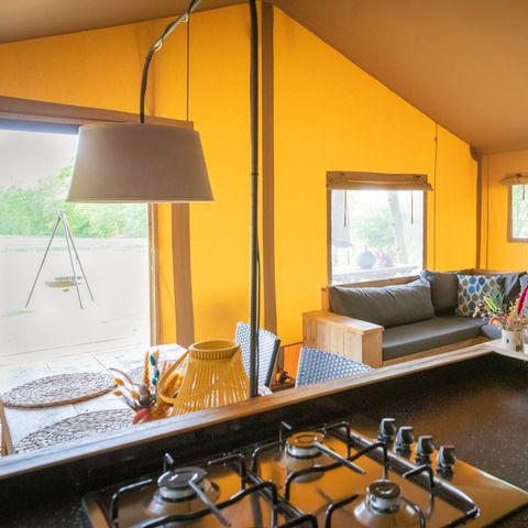 SafariZelt 5 Personen - Luxus